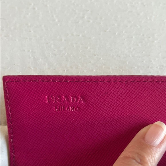Prada Nylon Fuchsia‎ Long Wallet - Picture 9 of 16